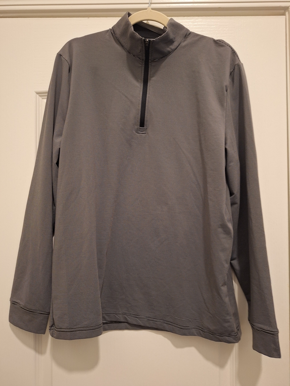 Hogan Black and Gray Ben Hogan Performance Polo